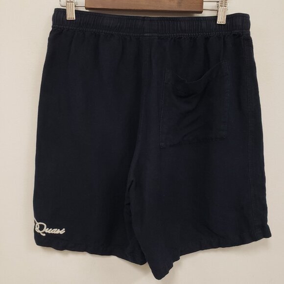 Quasi Skateboards Mens Rematch Linen Shorts Size M Blue Skater Punk Lightweight - Picture 2 of 12